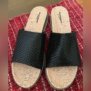 Size 13W Cloudwwlkers Black Fiona Slide